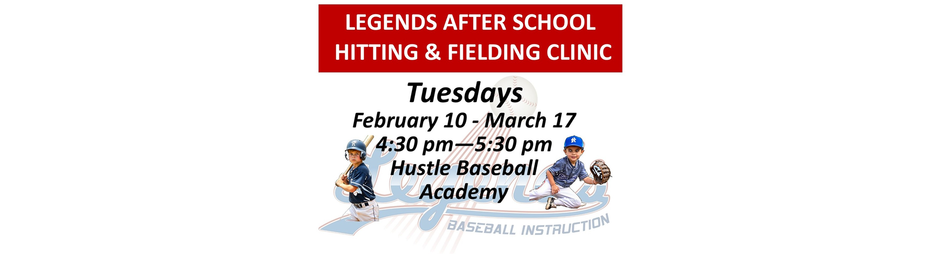 After School Hitting & Fielding Clinic 